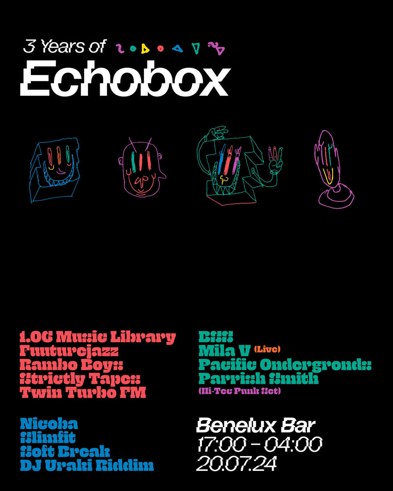 3 Years Of Echobox - Patta