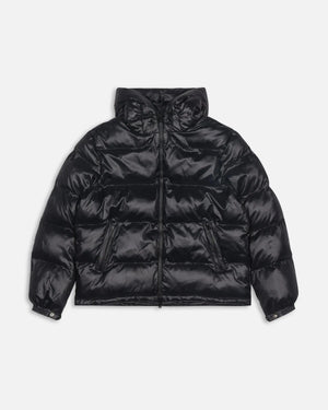 Patta Quilted Script Logo Puffer Jacket (Parisian Night ) Patta