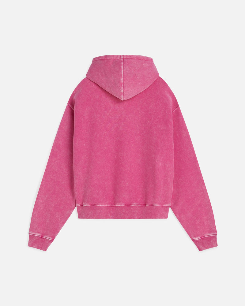 Patta Classic Washed Hooded Sweater (Fuchsia Red) Patta