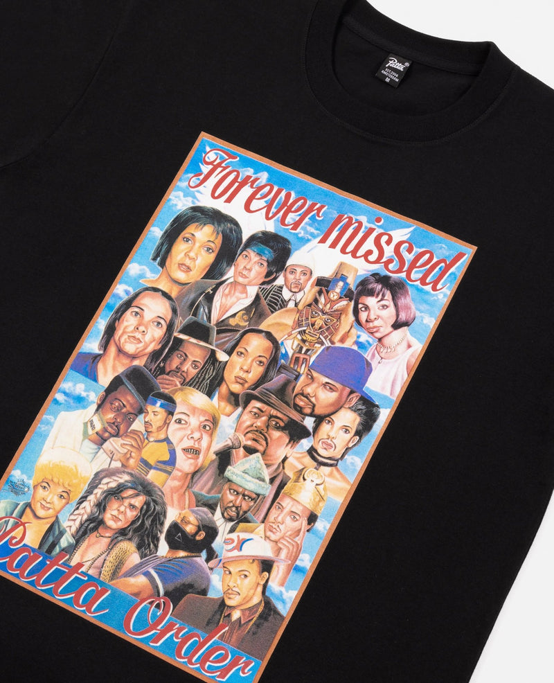 Patta x Order Poster T-Shirt (Black) - Patta