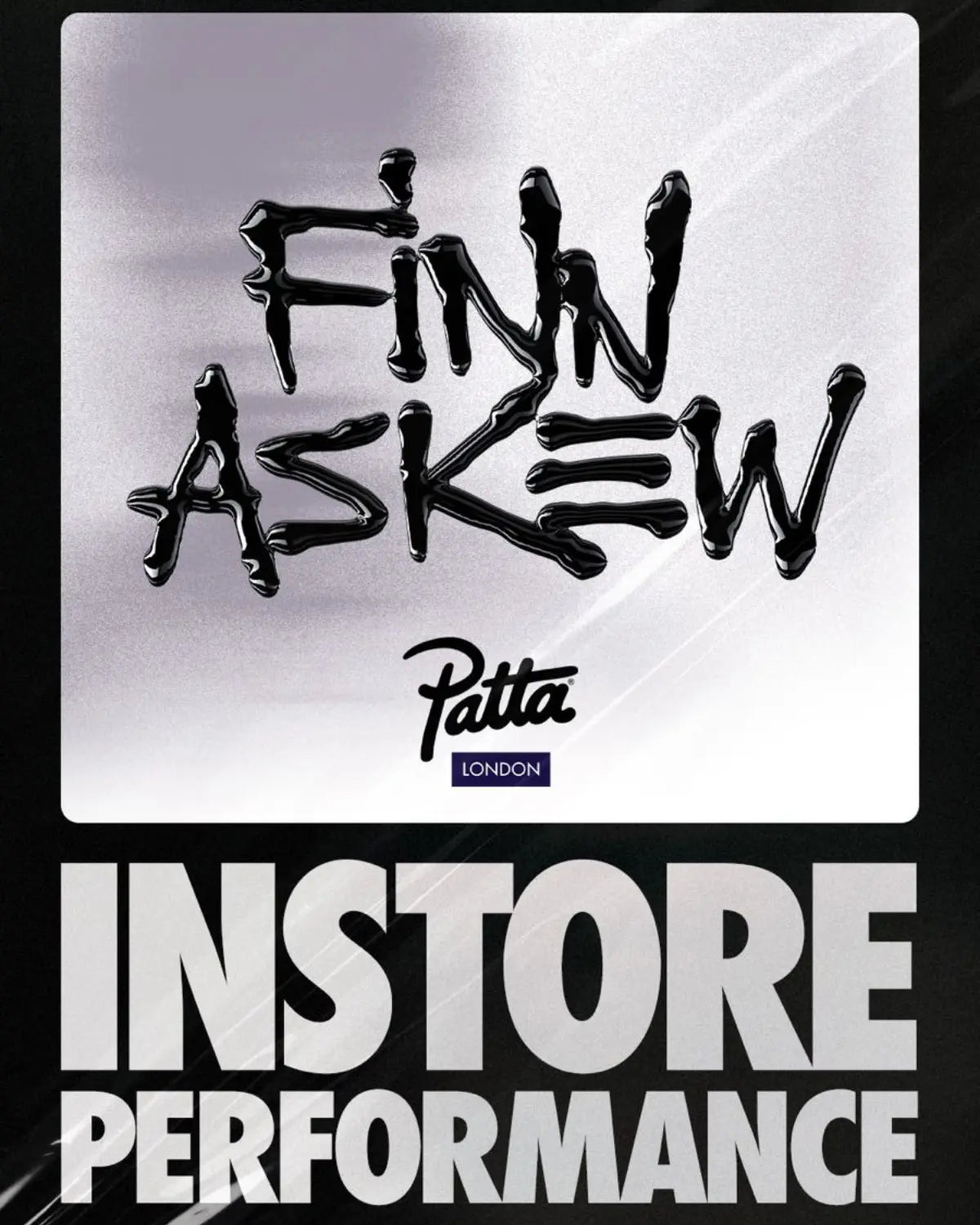 Finn Askew at Patta London Patta