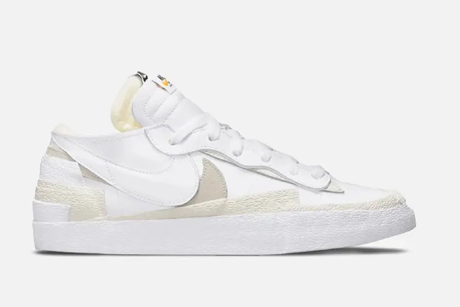 Nike X Sacai Blazer Low (White/Sail-White) - Patta