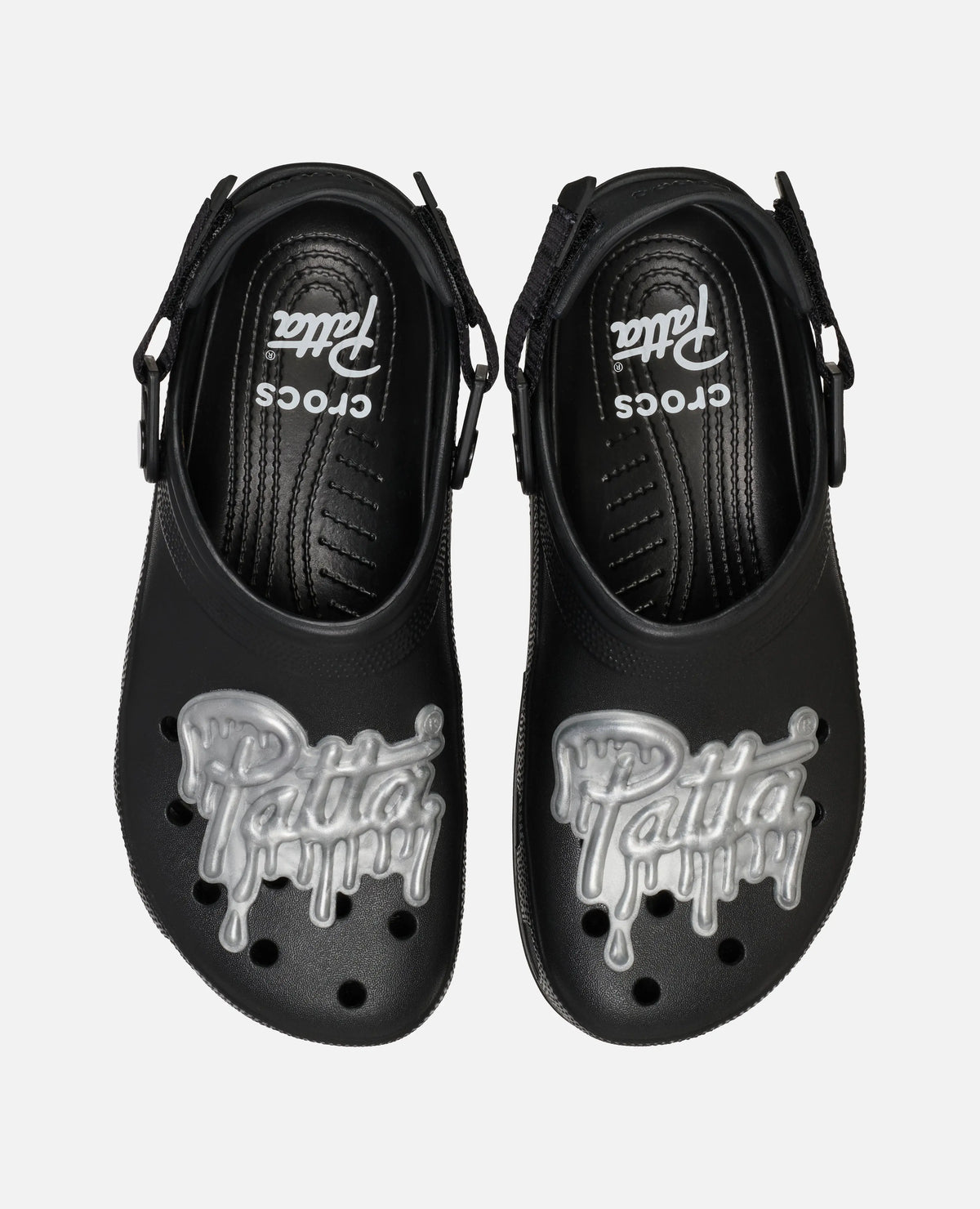Patta x Crocs Classic EXP Clog (Black) Patta x Crocs