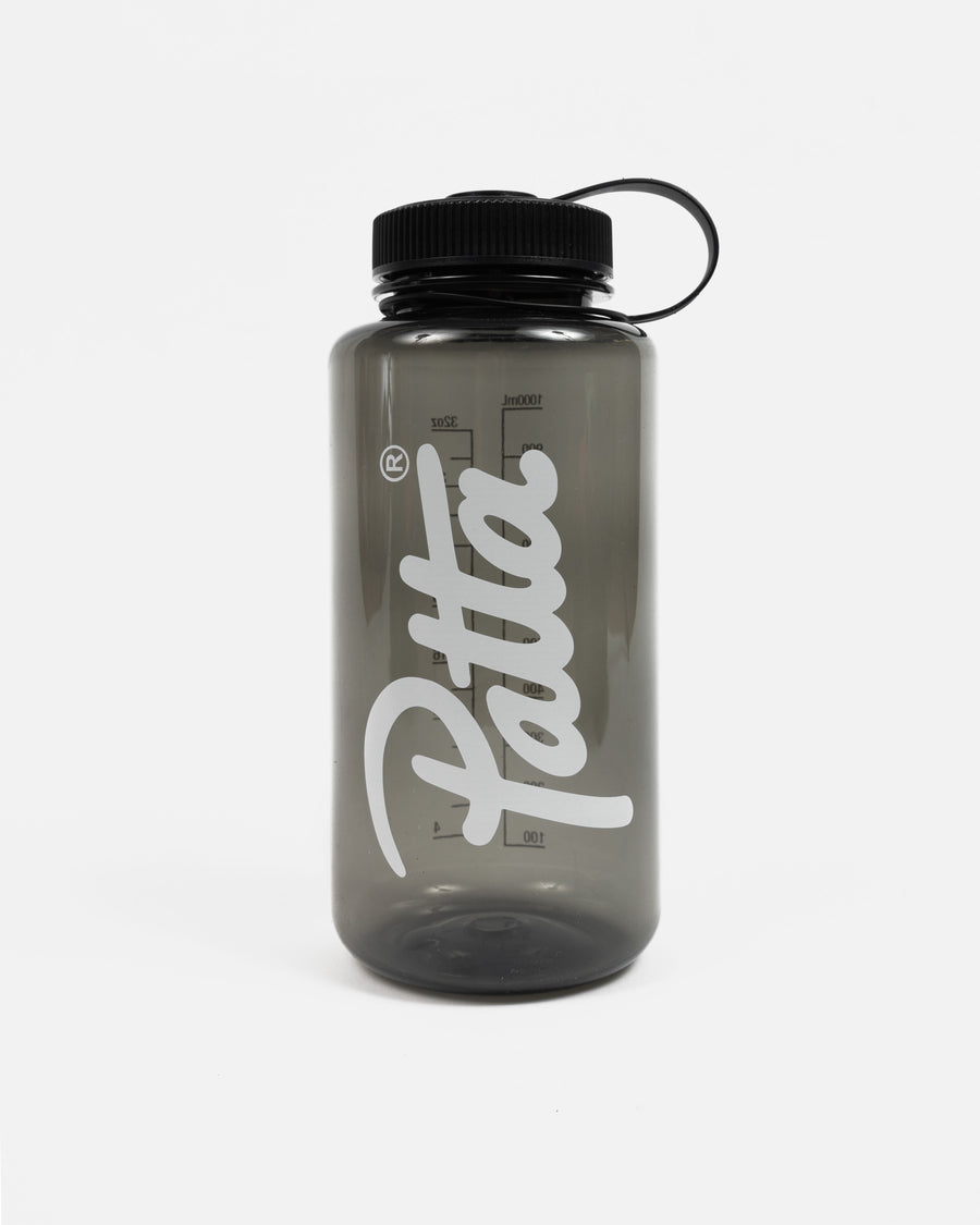 Patta Script Logo Water Bottle (Black)