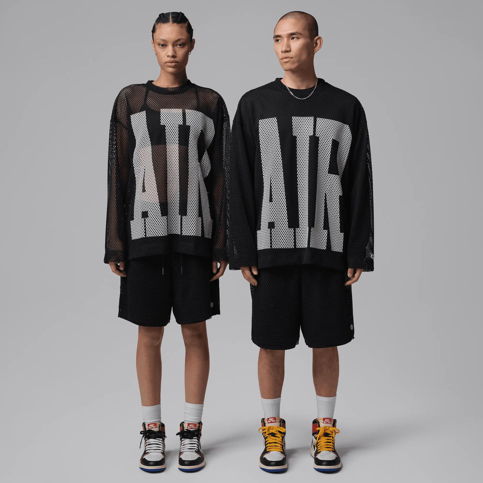 Jordan x Union x Fragment ''AIR'' LS Jersey (Black/Ivory) Jordan