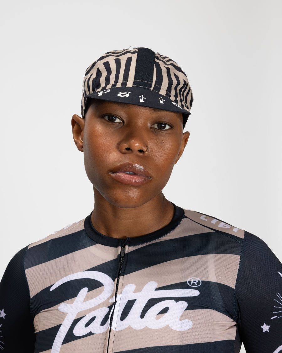 Patta x Rapha Cap II (Black/Stone)