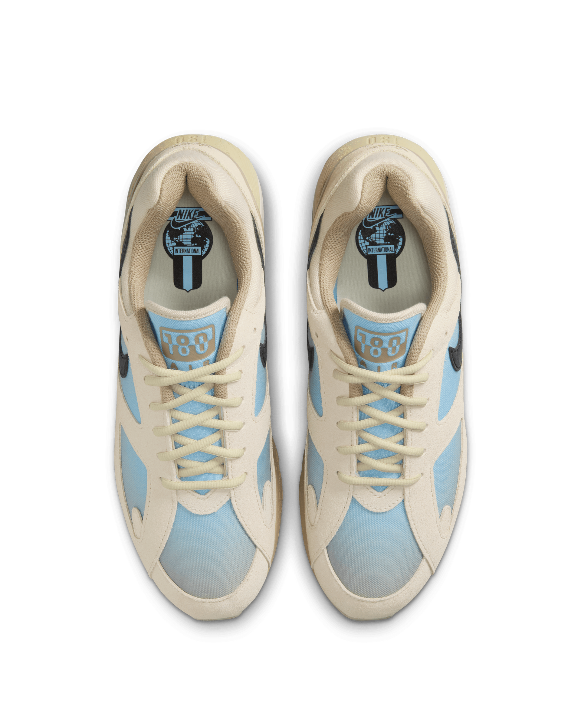 Nike Air 180 (LT Khali/Black-Team Gold-Psychic Blue)