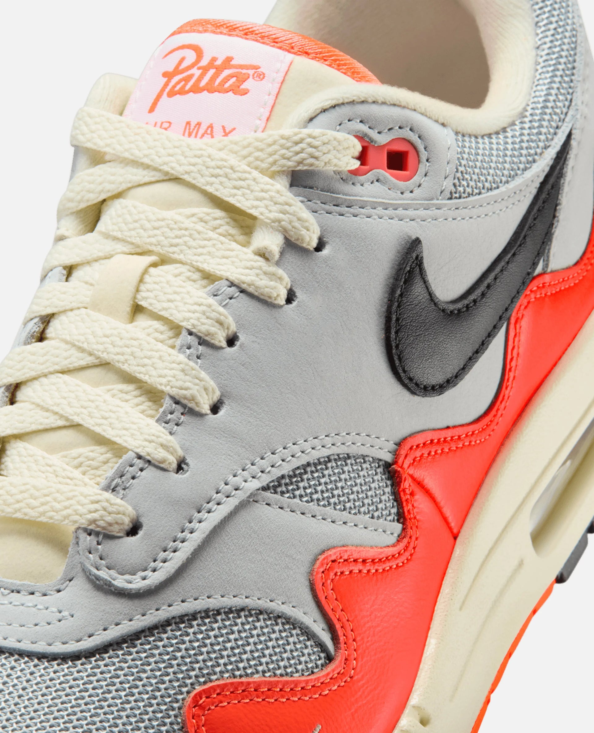 Patta x Nike Air Max 1 (Hyper Crimson/Black-Pure Platinum) Patta x Nike