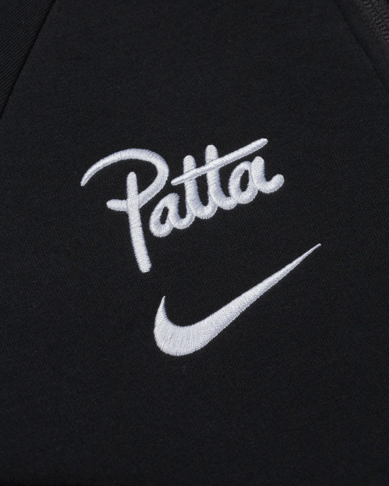 Patta x Nike KNVB Tech Fleece Zip-Hoodie (Black/White) Nike