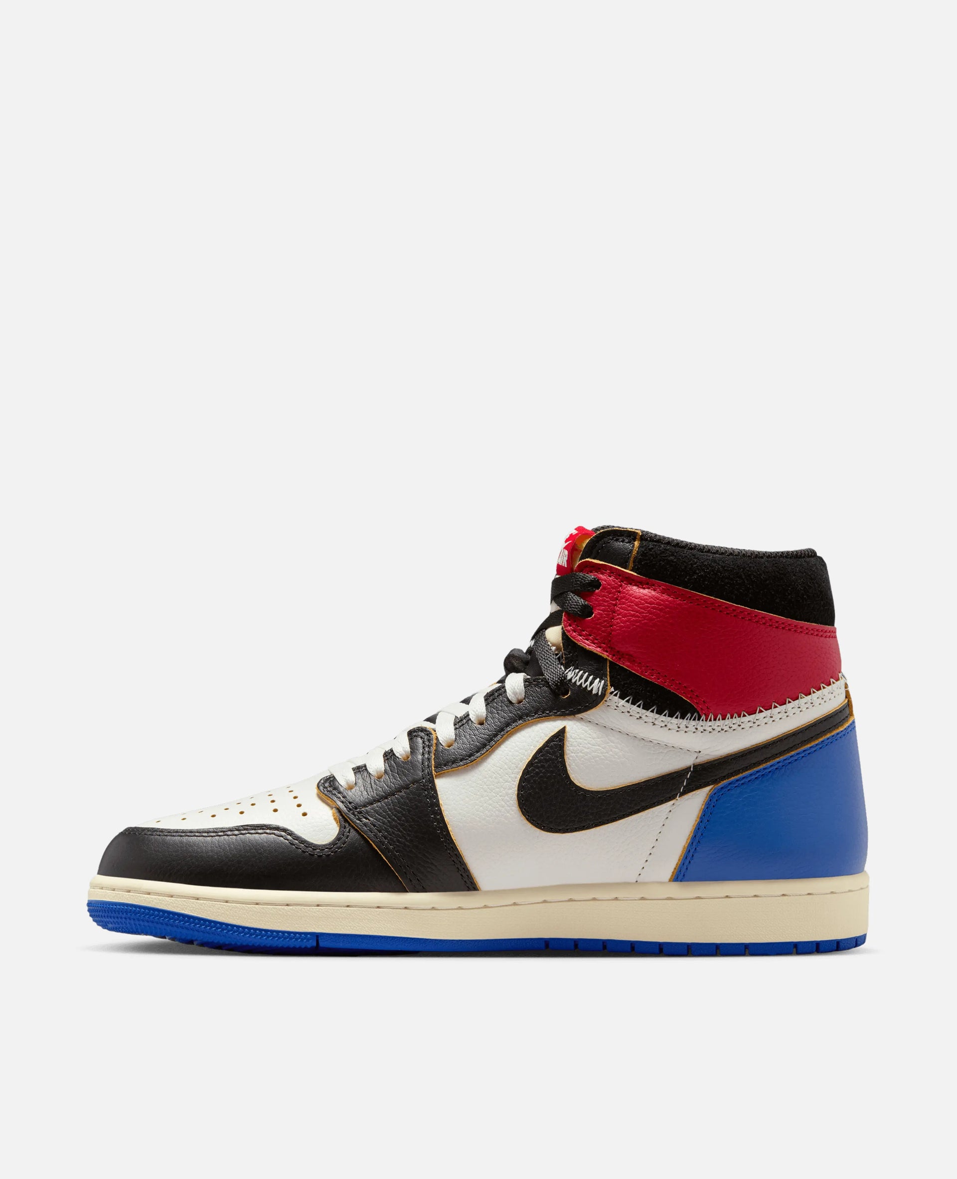 Air Jordan 1 Retro High OG x Union x Fragment (Black/White-Varsity Red-Sport Royal) Jordan