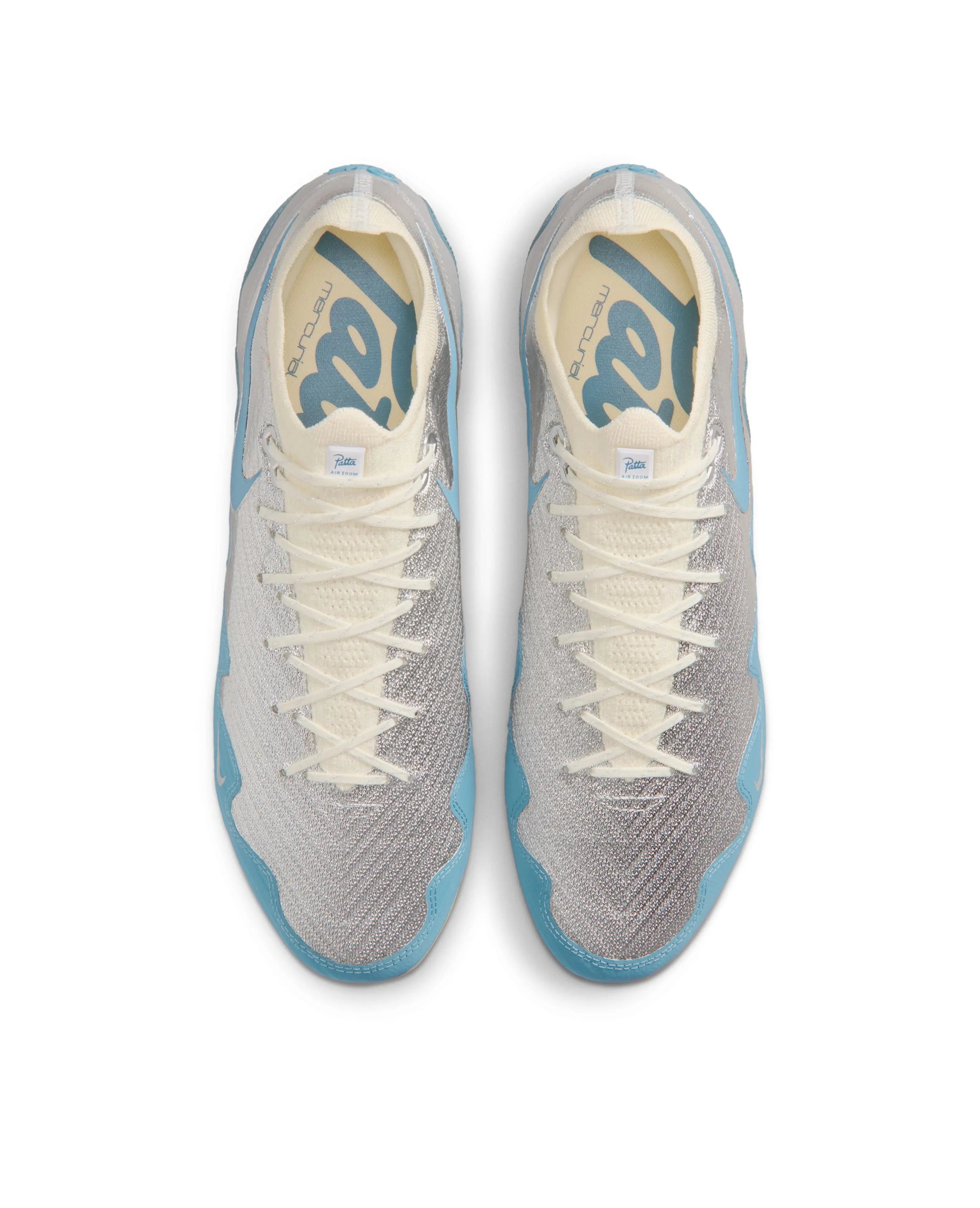 Nike Zm Vapor 16 Elite Fg SE (Chrome/Noise Aqua-White) - Patta