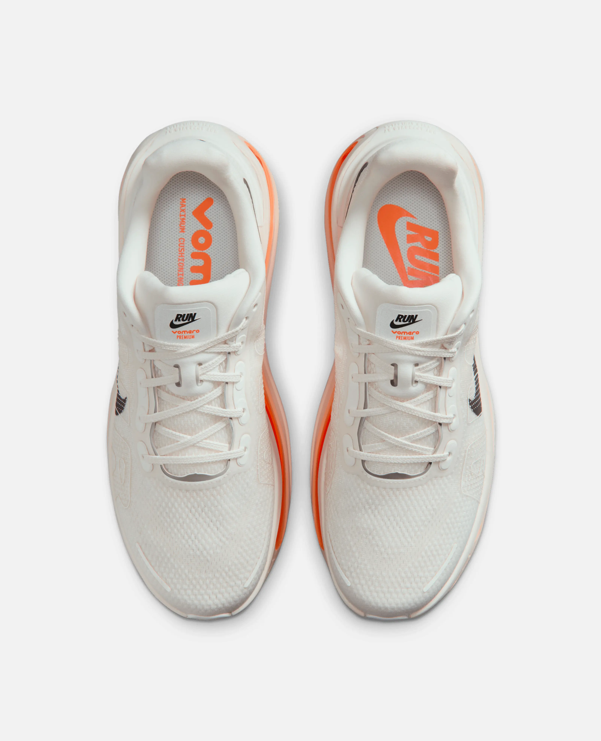 Nike Vomero Premium (Sail/Black-Coconut Milk-Total Orange) Nike