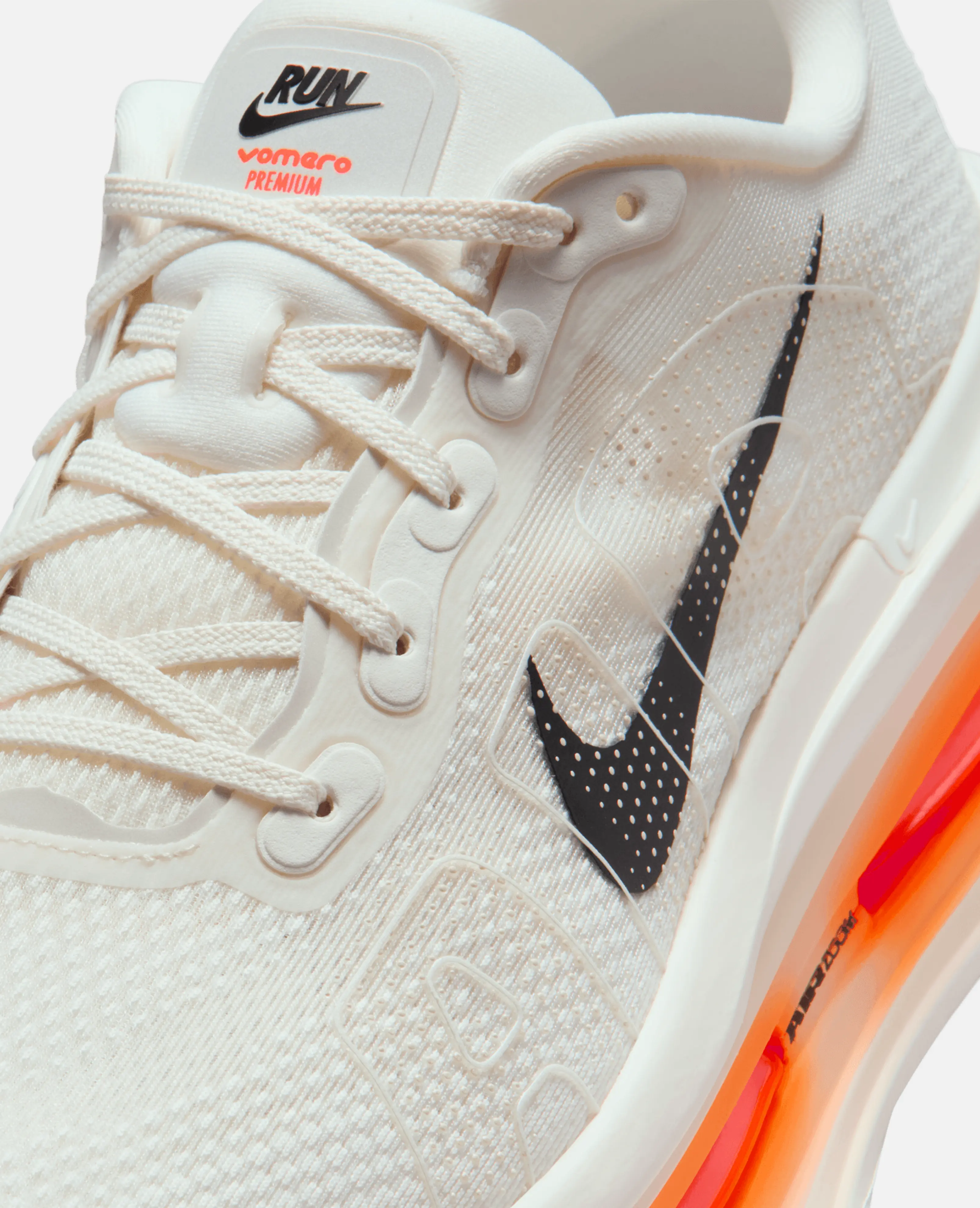 Nike Vomero Premium (Sail/Black-Coconut Milk-Total Orange) Nike