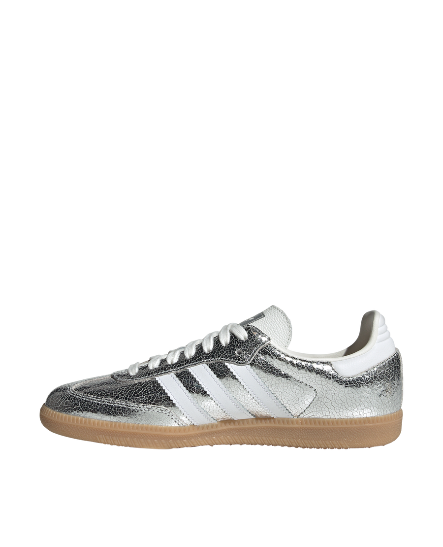 adidas Samba OG WMNS (Silver Metallic/Cloud White/Core White)