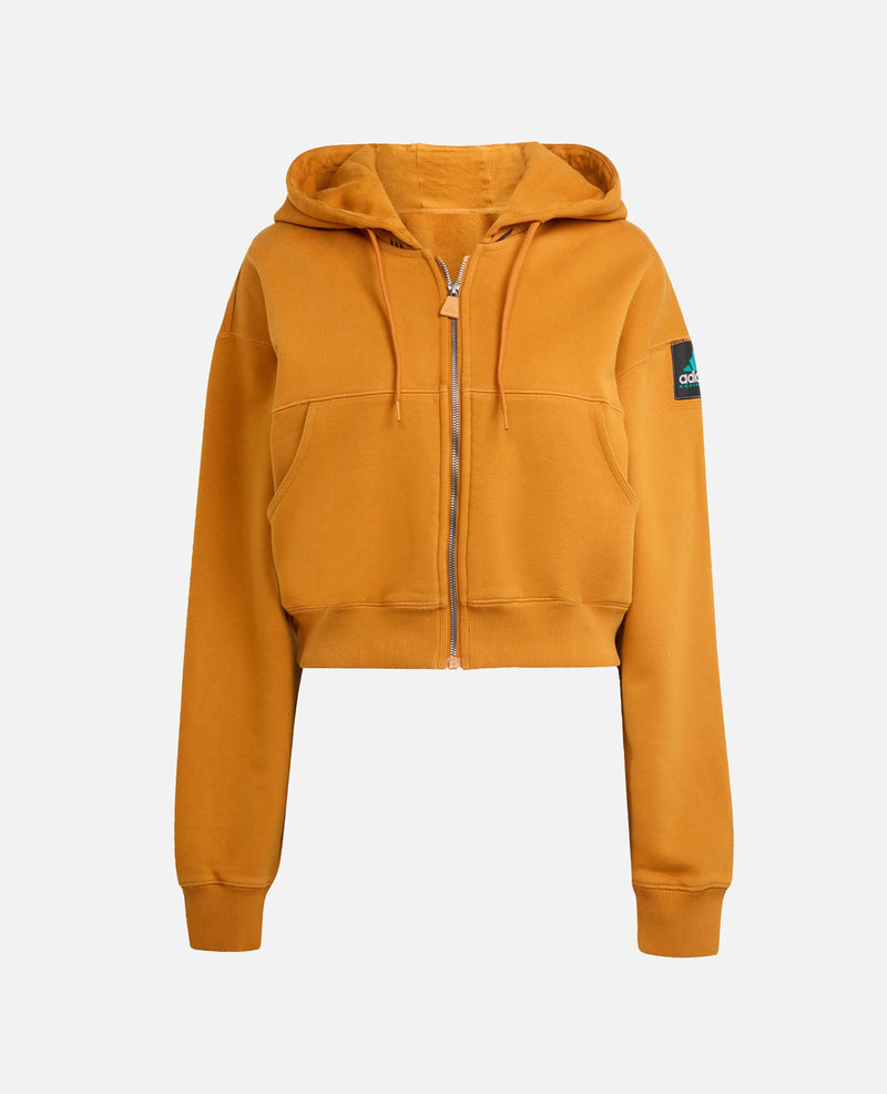 adidas Equipment Cropped Hoodie (Craft Ochre) adidas