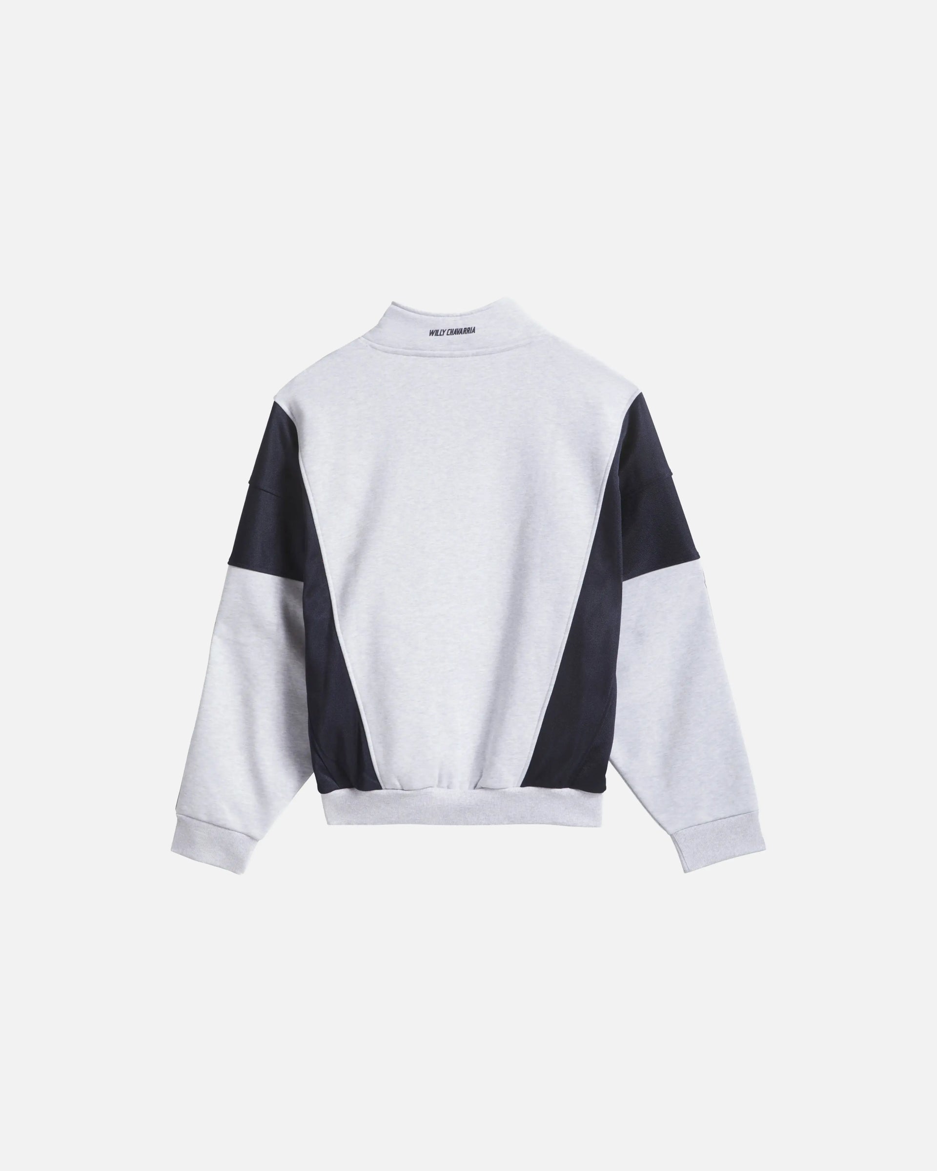 adidas Willy Chavarria Watsonville Mockneck (Light Grey Heather/Legend Ink) Adidas