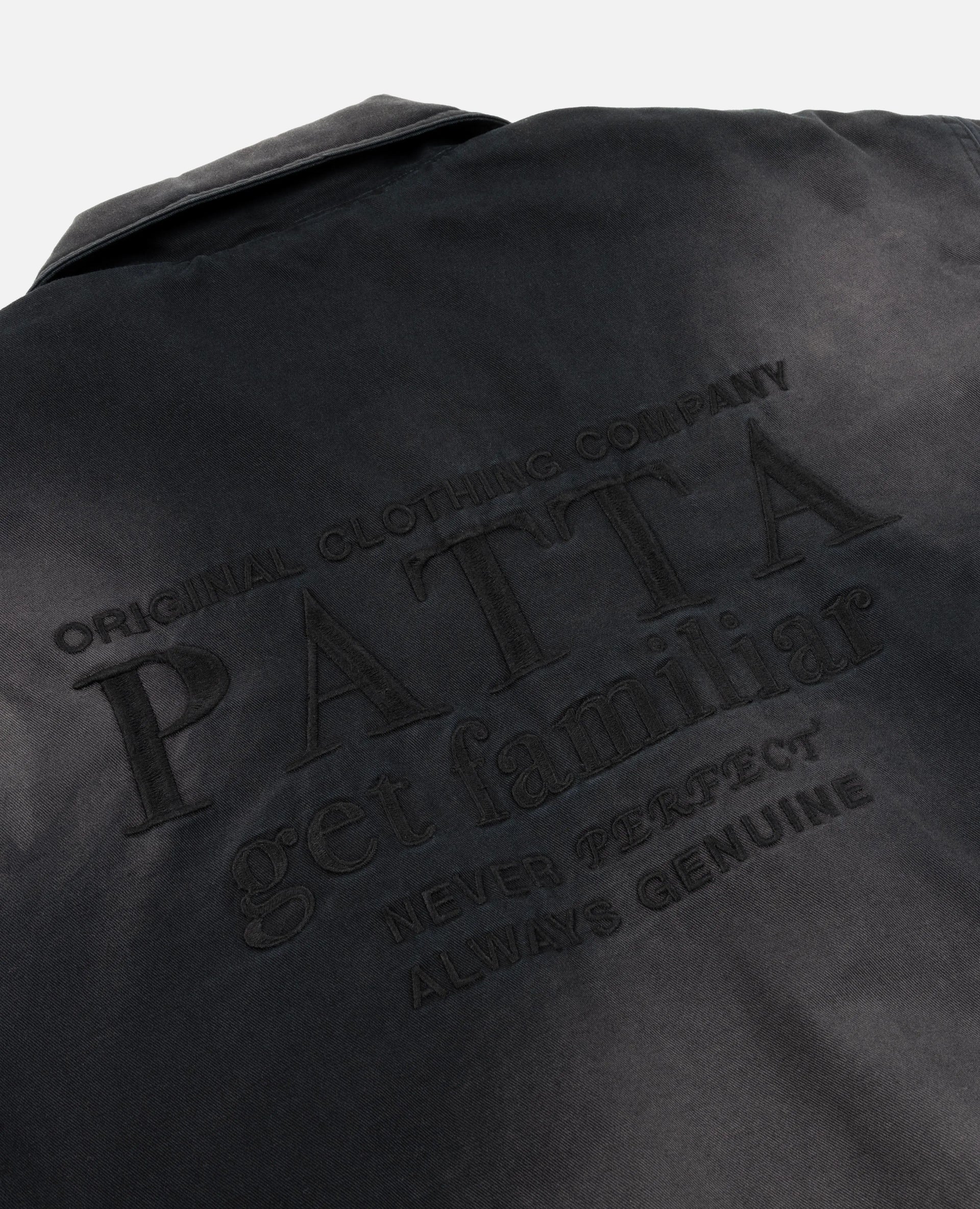 Patta Sun Bleached Jacket (Black) Patta