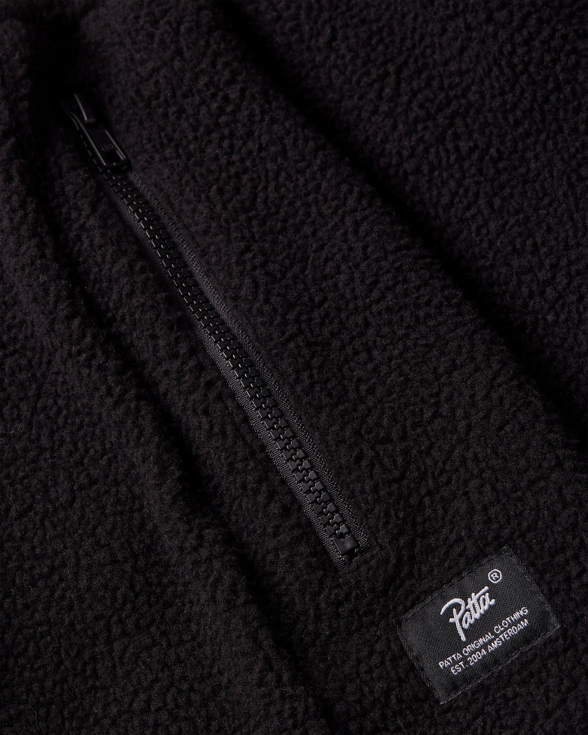 Patta Sherpa Fleece Pants (Black) Patta