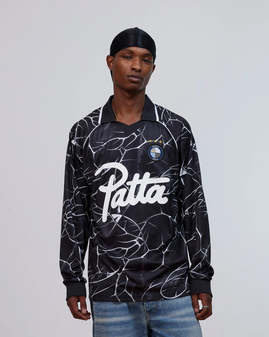 Patta Thorns Longsleeve Football Jersey (Moonless Night) Patta