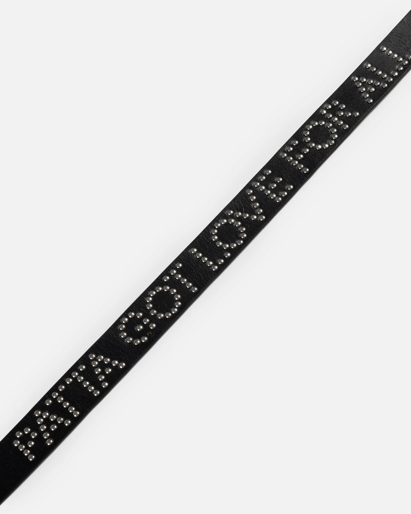 Patta Studded Got Love For All Belt (Black) Patta