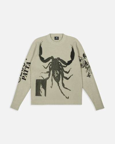 Patta Scorpio Knitted Jumper (Plaza Taupe) Patta