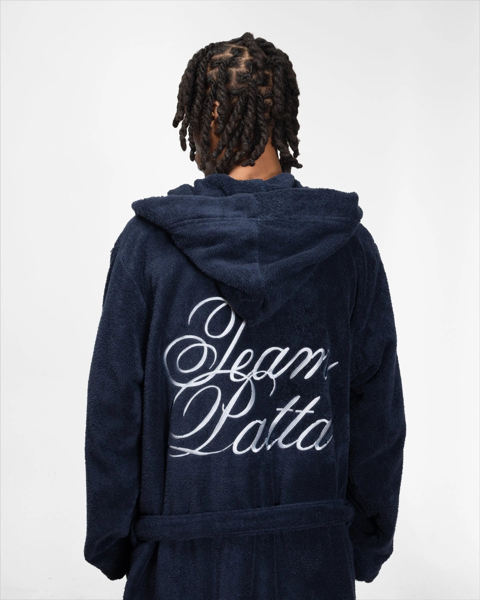 Patta Terry Bathrobe (Black Iris) Patta