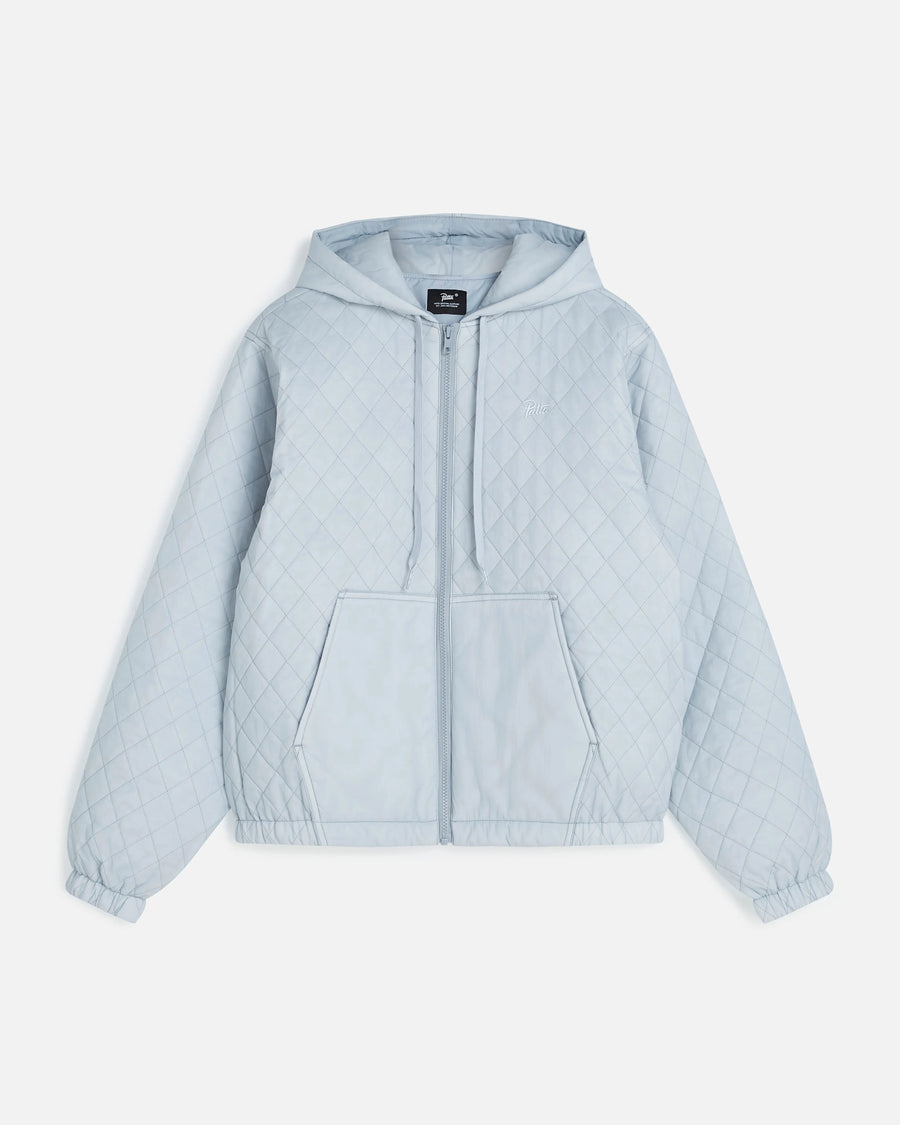 Patta Insulated Quilted Hooded Jacket (Gray Dawn) Patta