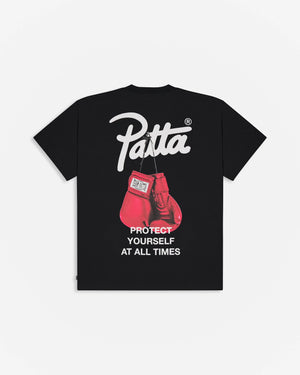 Patta Protect Yourself T-Shirt (Black) Patta