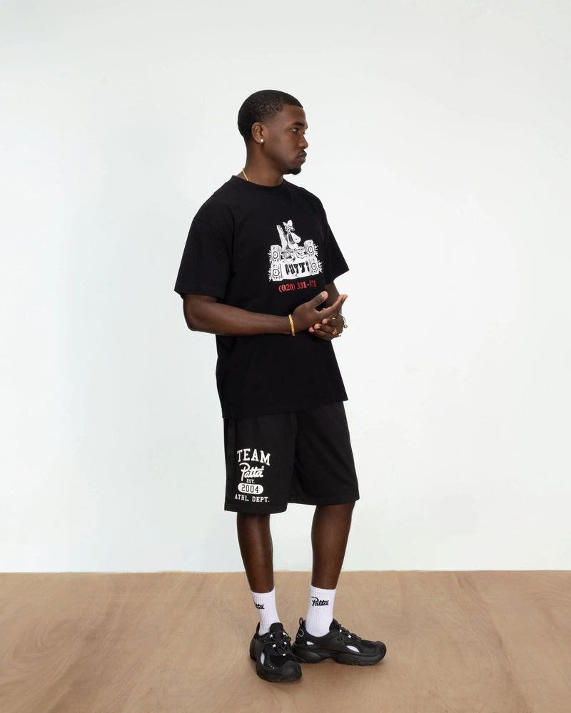 Patta DJ Skully T-Shirt (Black) Patta