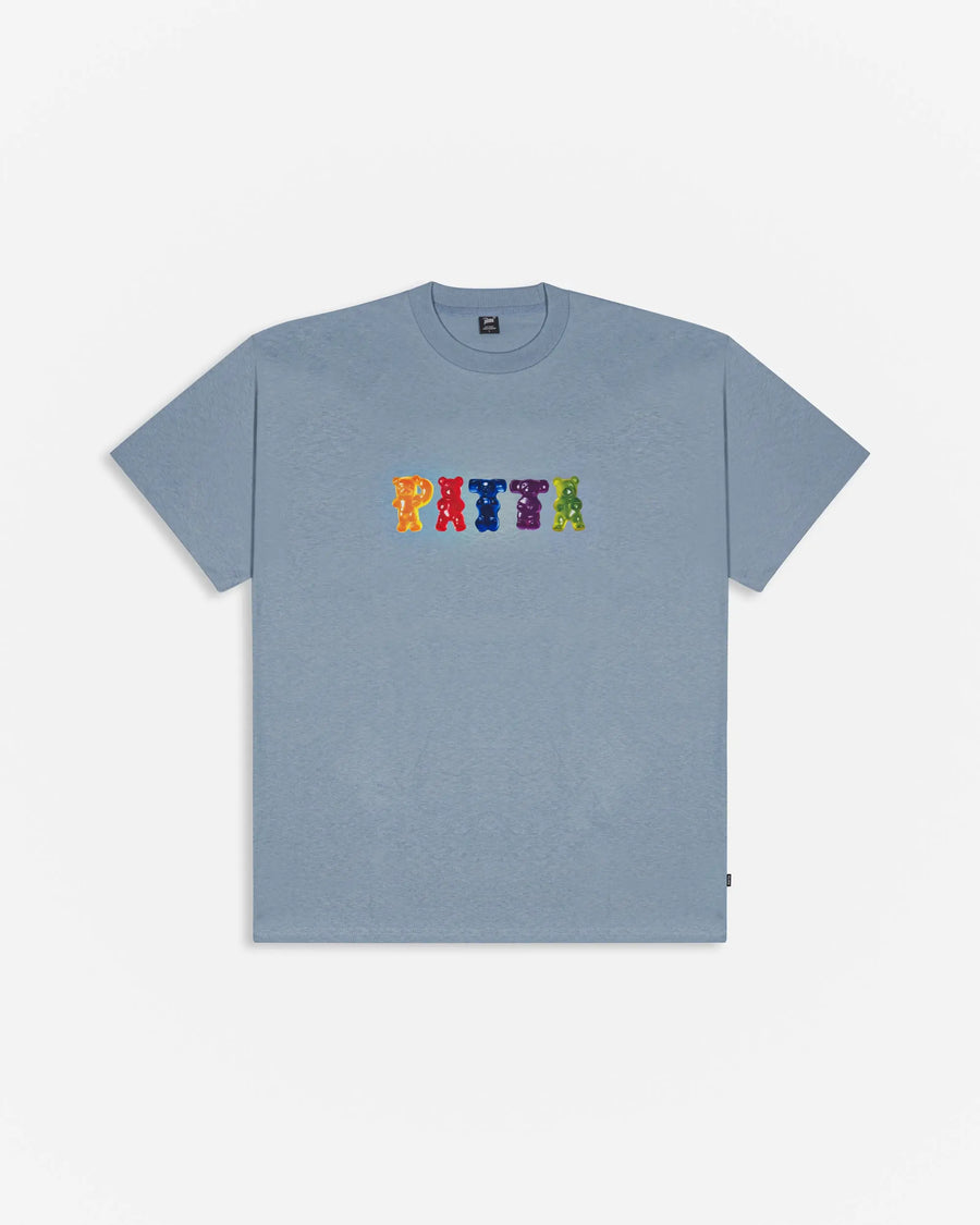 Patta Gummi T-Shirt (Dusty Blue) Patta