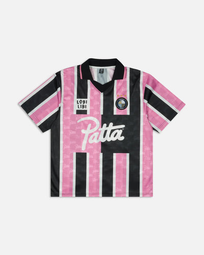 Patta Stripe Football Jersey (Begonia Pink) Patta