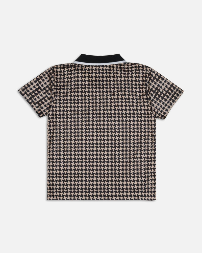 Patta Kids Houndstooth Football Jersey (Irish Cream) Patta
