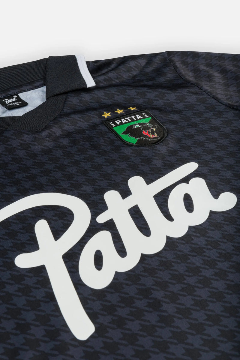 Patta Kids Houndstooth Football Jersey (Ombre Blue) Patta