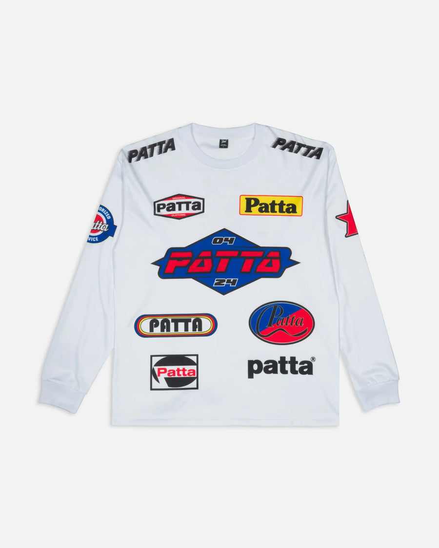 Patta Sponsor Jersey (White) Patta