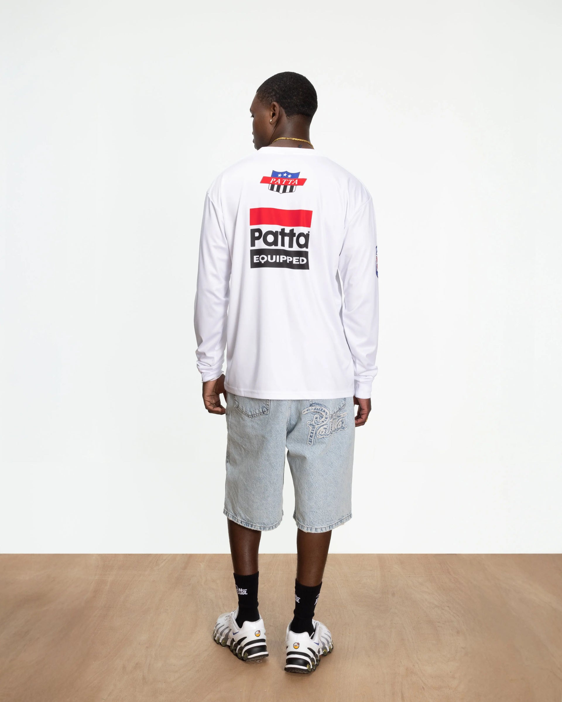 Patta Sponsor Jersey (White) Patta