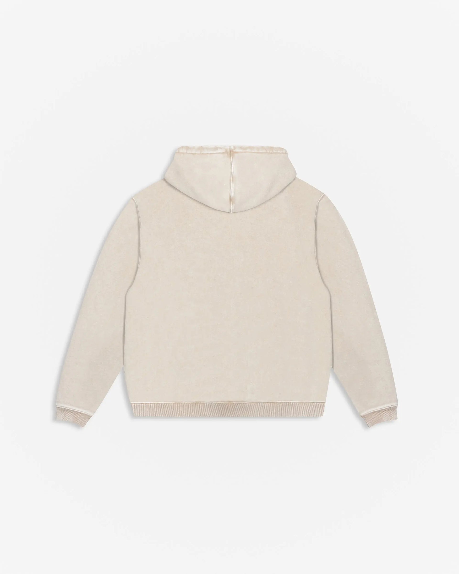 Patta Loopback Logo Zip Hooded Sweater (Irish Cream) Patta