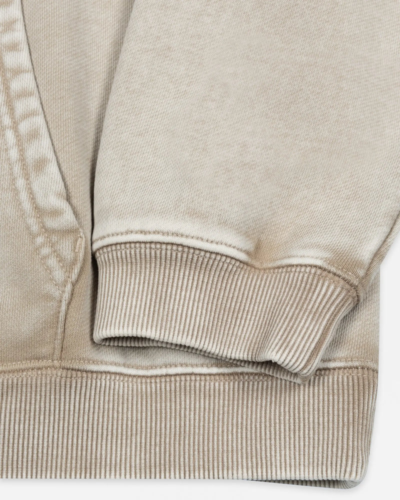 Patta Loopback Logo Zip Hooded Sweater (Irish Cream) Patta