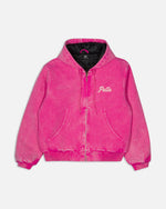 Patta Peace Canvas Hooded Jacket (Fuchsia Purple) Patta