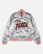 Patta Classic Satin Bomber Jacket (Lunar Rock) Patta