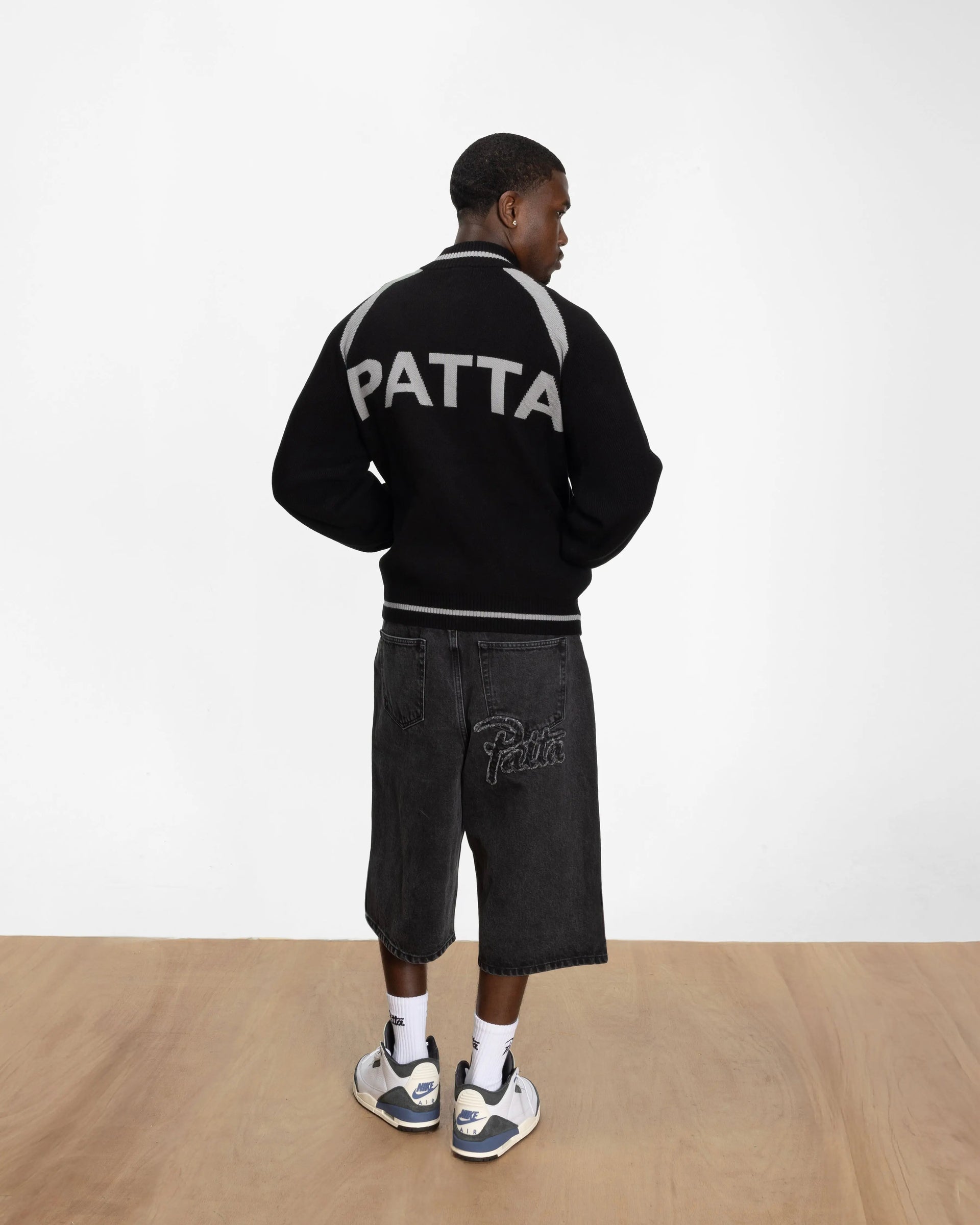 Patta Track Top Cardigan (Moonless Night) Patta