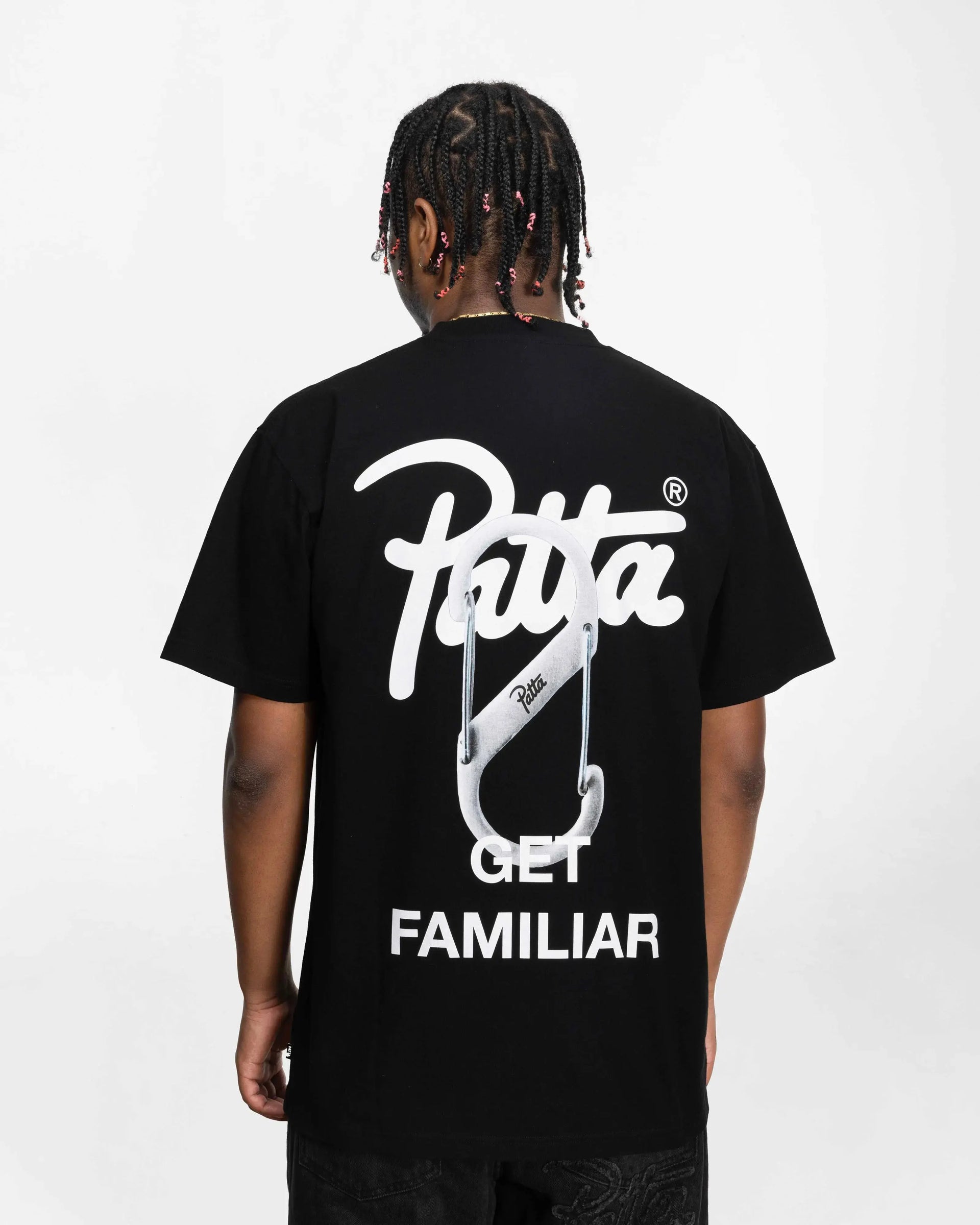 Patta Get Familiar T-Shirt (Black) Patta