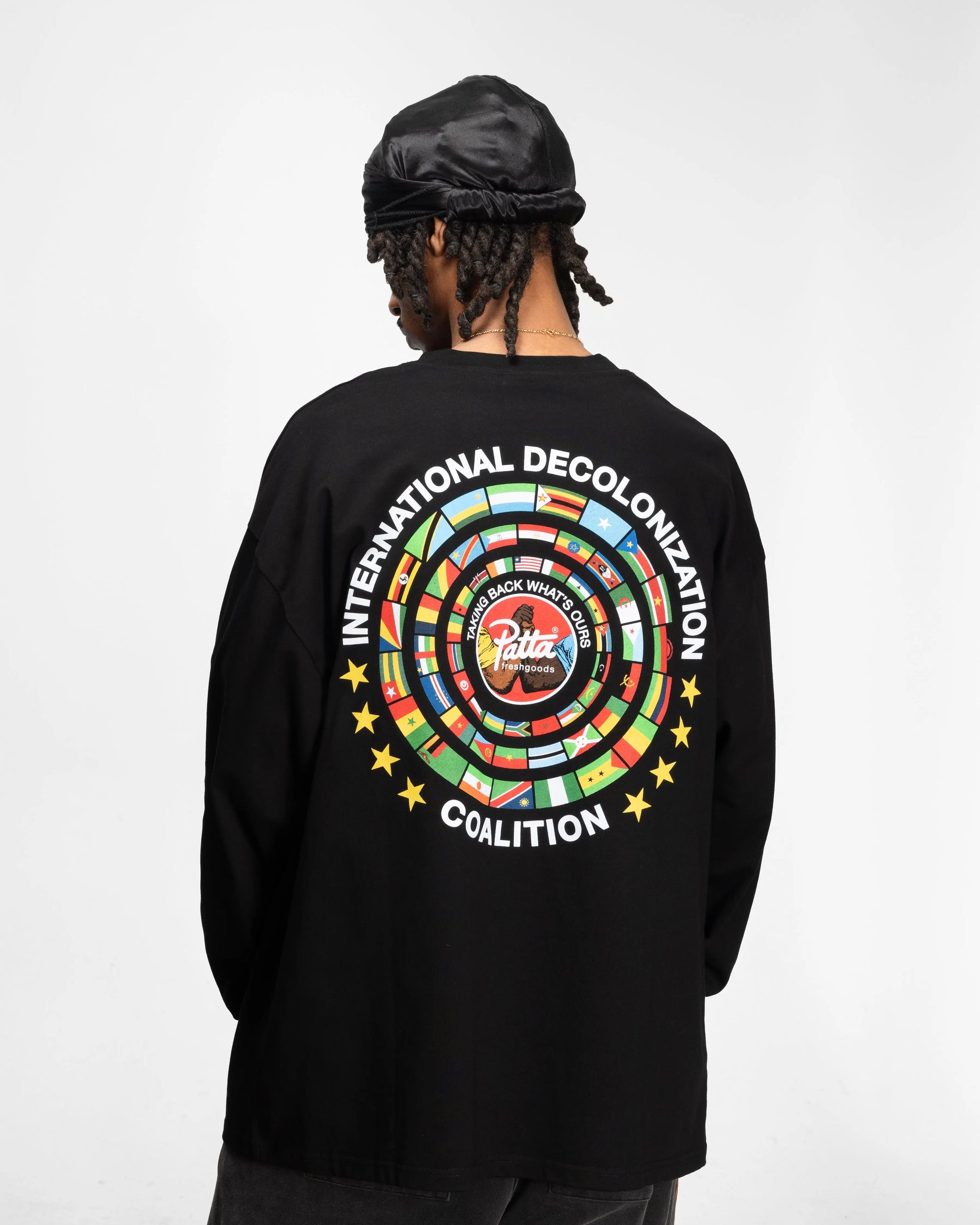 Patta x Joe Freshgoods Coalition Long Sleeve T-Shirt (Black) Patta x JFG