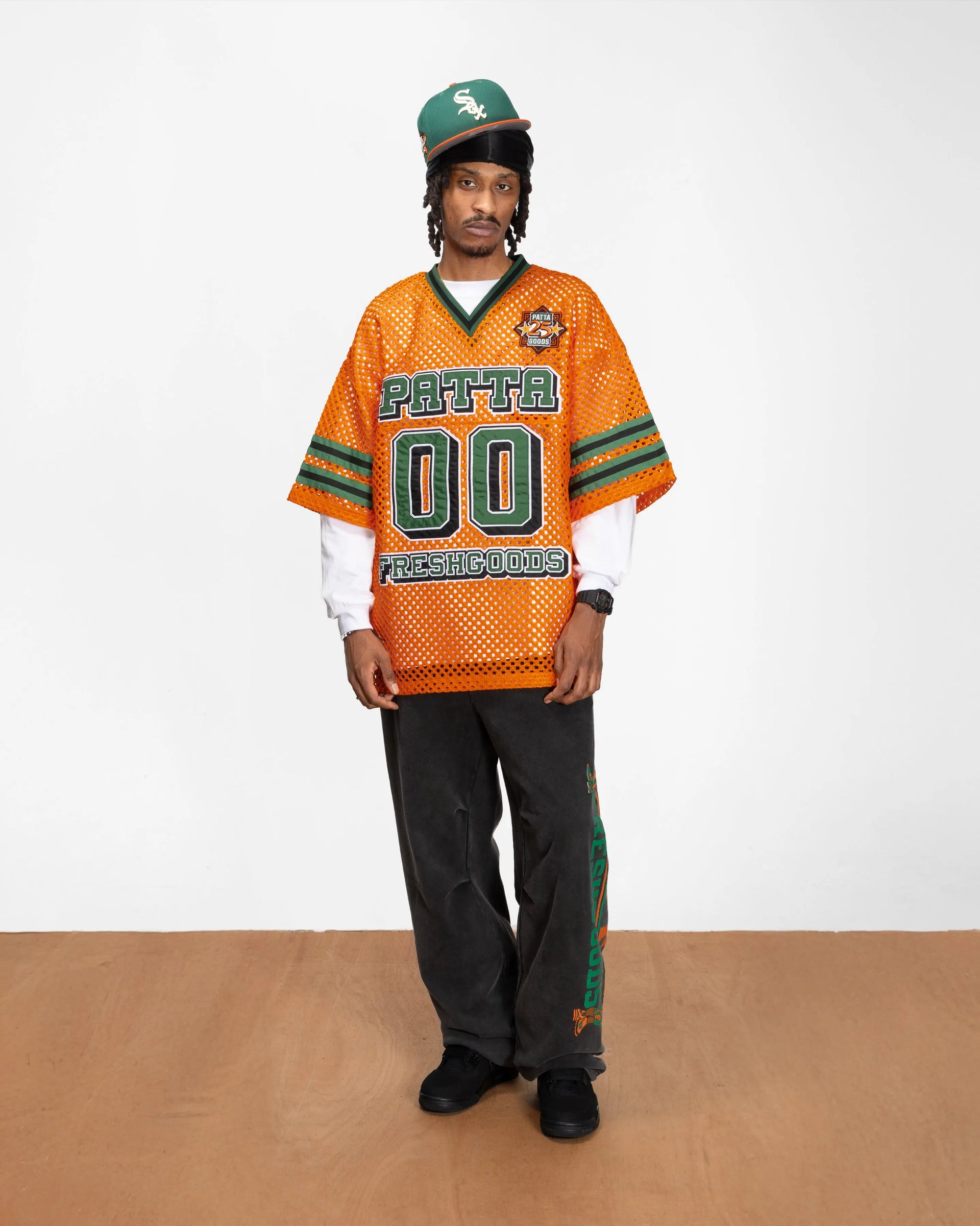 Patta x Joe Freshgoods Football Top (Orange) Patta x JFG