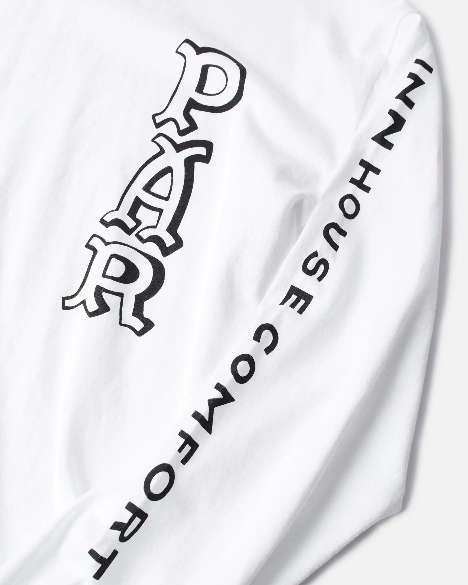 ByParra Your Face Long Sleeve T-shirt (White) - Patta